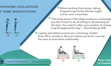 Ergonomic evaluations of home workstations